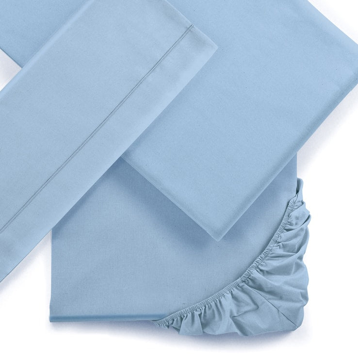 Pillowcase duvet cover bag and sheet 1 square sky color