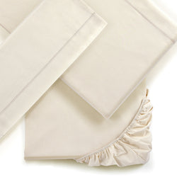 Complete bed sheets for children in natural organic cotton