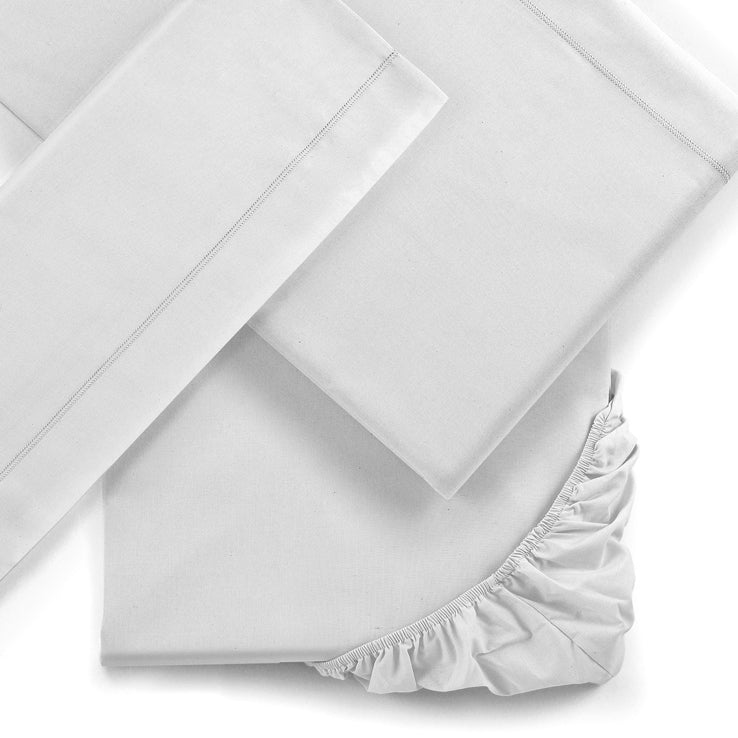 ompleto sheets 1 and a half square mymami organic cotton snow