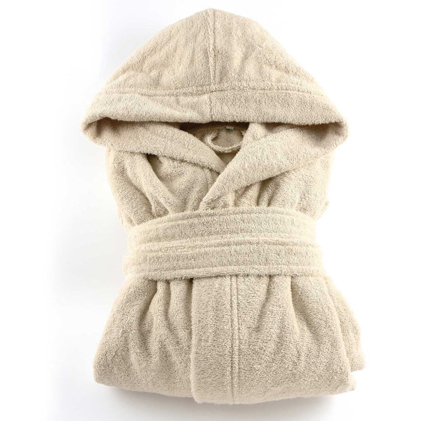 Mymami bathrobe in natural organic cotton color Natural size Extra Large