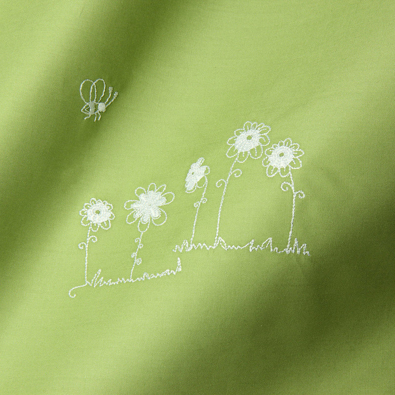 Complete embroidered bed sheets