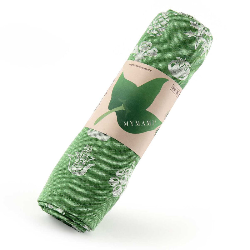 Fruits Towel Green