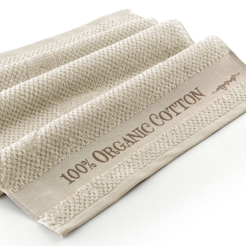 Organic cotton towel Mymami hazelnut